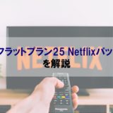 auフラットプラン25 NetflixパックNは割高かも｜もっとお得な契約方法を紹介