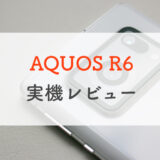 【実機レビュー】AQUOS R6の1インチセンサーカメラでたくさん撮ってみた【ドコモ】