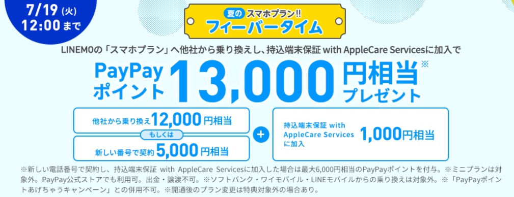 LINEMO フィーバータイム