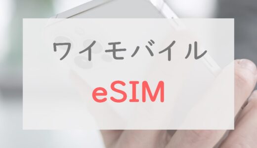 ワイモバイルでeSIMを使う方法を全解説！申し込み・切り替え・機種変更まで