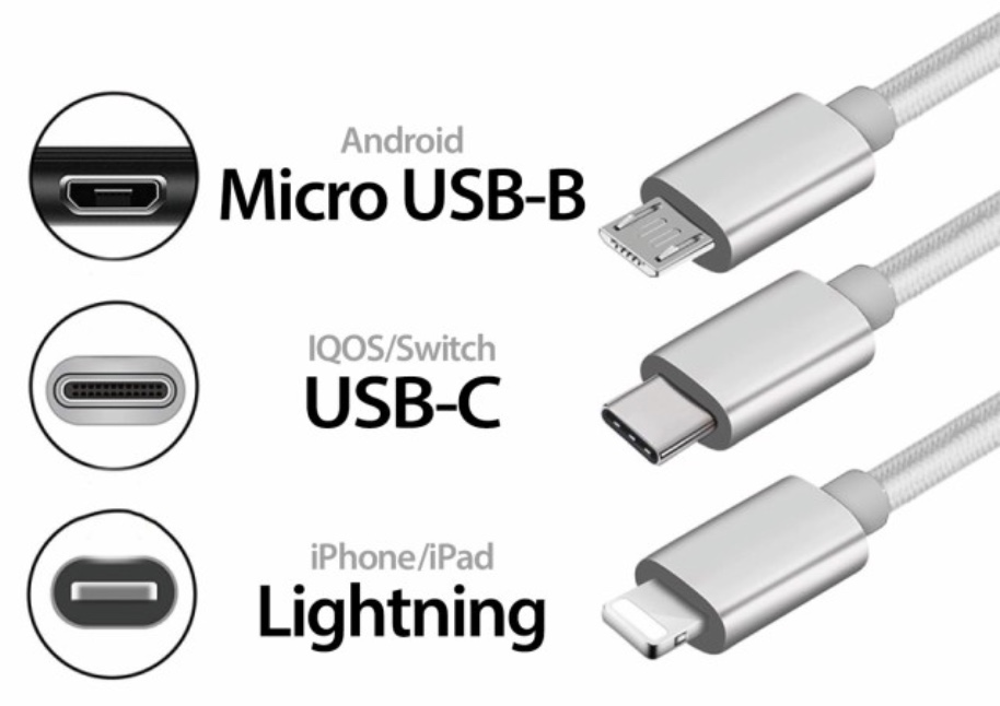 micro USB USB-C ライトニング